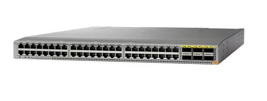 Cisco Nexus 9372TX - Interruptor - L3 - Administrado - 48 x 10GBase-T + 6 x 40 Gigabit QSFP+ - desktop, montável em trilho