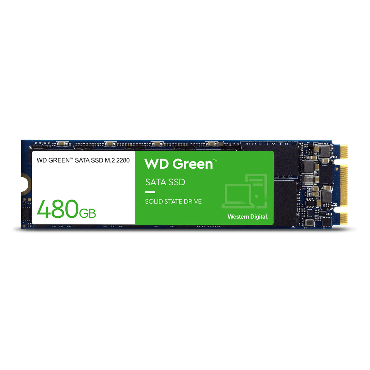SSD M.2 2280 SATA WD 480GB Green
