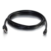 C2G USB 2.0 A to Micro B Cable - Cabo USB - Micro USB Tipo B (M) para USB (M) - USB 2.0 OTG - 1 m - preto