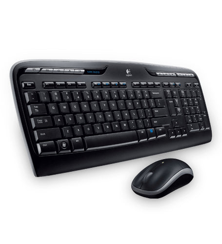 Logitech Wireless Combo MK330 - Keyboard and Mouse Combo - Wireless - 2.4GHz - Greek