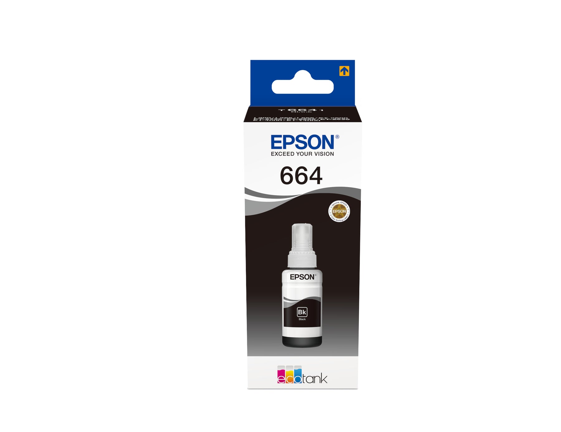 CARTUCHO DE TINTA EPSON NEGRO 664 ECOTANK ET-14000/4500/2550/250