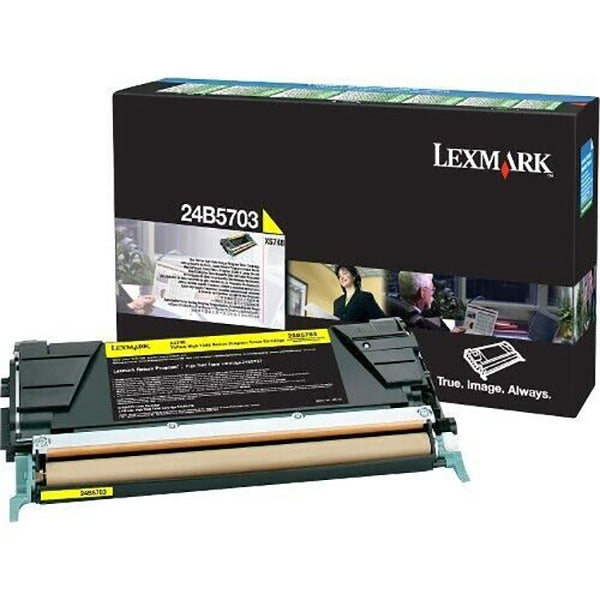 LEXMARK TONER YELLOW XS748 10K