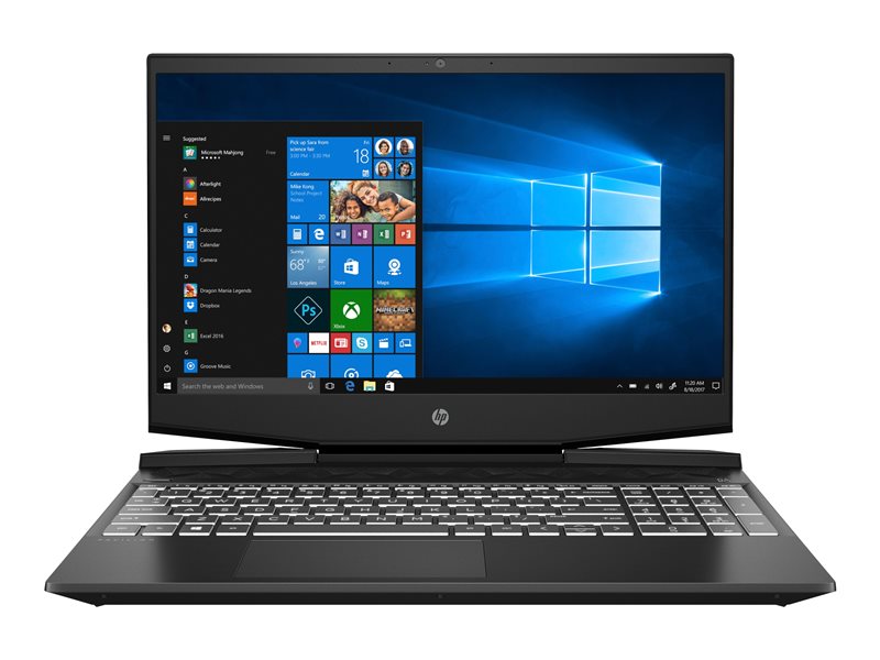 HP Pavilion Laptop 15-dk2001np - Intel Core i5 11300H - Win 11 Home - GF RTX 3050 - 8 GB RAM - 512 GB NVMe SSD - 15.6" IPS 1920 x 1080 (Full HD) @ 144 Hz - Wi-Fi 6 - shaded black , chrome (logo) - kbd: English