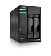 NAS ASUSTOR AS6702T LOCKERSTOR 2 Gen 2, AS6702T 2-Bay 4C 2.0GHz-4GB-2.5GbE, 3Y WTY