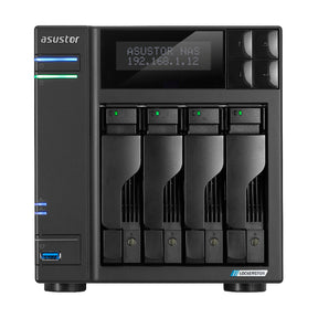 NAS ASUSTOR AS6704T LOCKERSTOR 4 Gen 2, AS6704T 4-Bay 4C 2.0GHz-4GB-2.5GbE, 3Y WTY