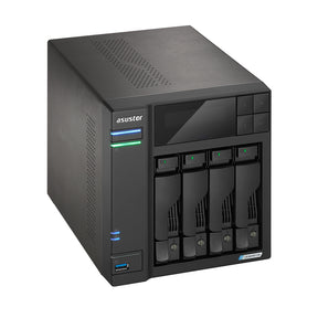 NAS ASUSTOR AS6704T LOCKERSTOR 4 Gen 2, AS6704T 4-Bay 4C 2.0GHz-4GB-2.5GbE, 3Y WTY