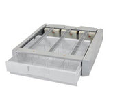 Ergotron StyleView Supplemental Storage Drawer, Single - Storage Box - White Gray - Cart Mountable