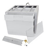 Ergotron Envelope Drawer - Componente de montagem (hardware de montagem, barreira de viagem, módulo de gavetas) - cinza, branco