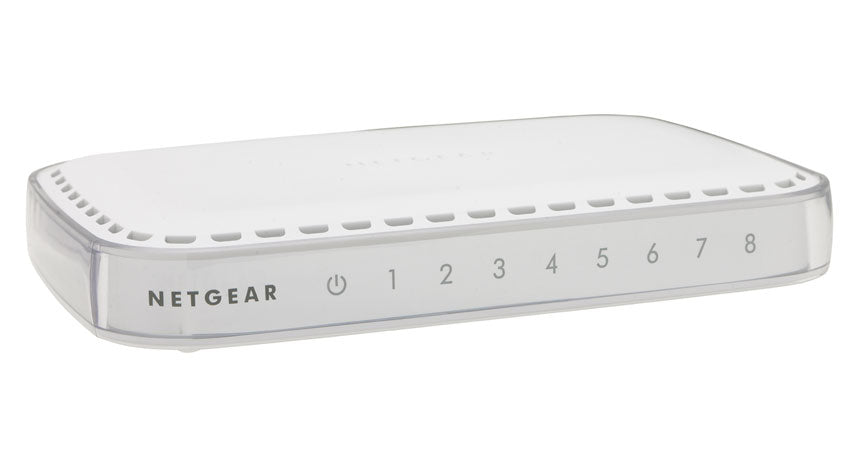 NETGEAR GS608v4 - Interruptor - sem gestão - 8 x 10/100/1000 - desktop, montável na parede