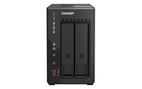 NAS QNAP 2-Bay Celeron J6412 4C/4T 2.6GHz/8GB (no expandible), 2x2.5GbE/USB/Torre