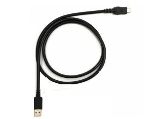 USB C TO USB A COMMUNICATIONS AND CHARGING CABLE, 1M LONG, WITIH VEHICLE CRADLE CRD-TC56-CVCD2-02