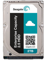 Seagate Exos 7E2000 ST2000NX0253 - Disco duro - 2 TB - interno - 2,5" SFF - SATA 6Gb/s - NL - 7200 rpm - búfer: 128 MB