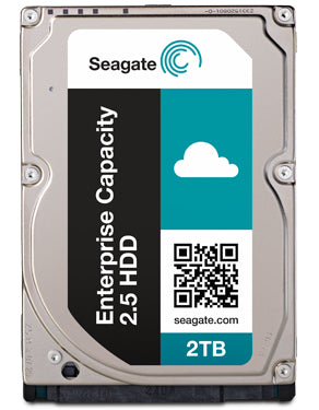 Seagate Exos 7E2000 ST2000NX0253 - Hard drive - 2 TB - internal - 2.5" SFF - SATA 6Gb/s - NL - 7200 rpm - buffer: 128 MB