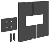 Vogel's PFA 9121 - Mounting Component (Back Cover) - For Flat Panel - Steel - Black - Screen Size: 50"-55" - Behind Flat Panel