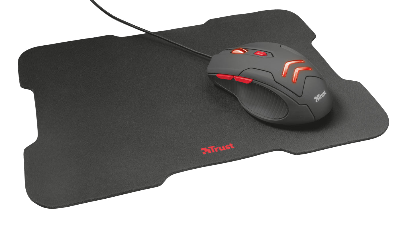 BUNDLE GAMING TRUST 4 IN 1 (keyboard, mouse, mat and headphones)