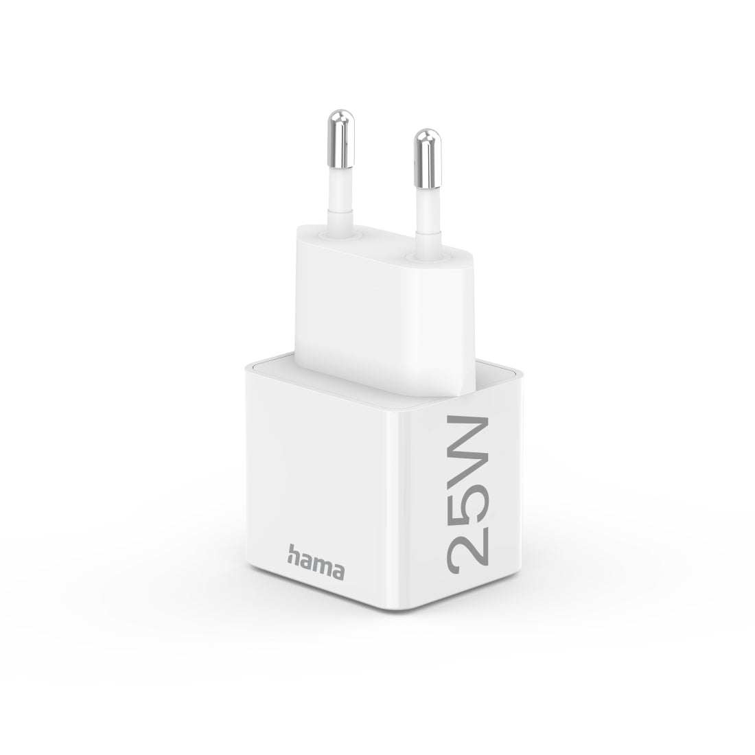 Mini carregador HAMA 220W  PD/QC, USB-C, 25W, branco