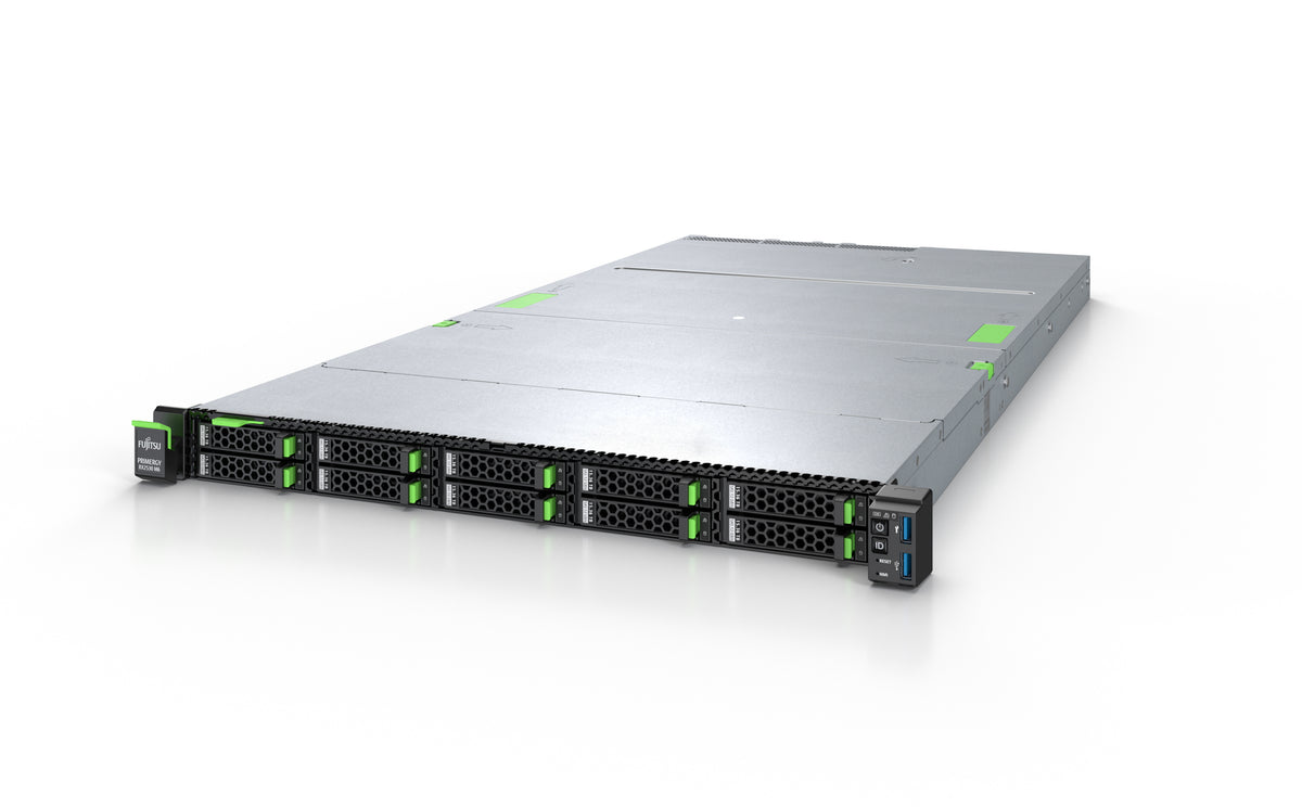 SERVER FUJITSU PRIMERGY RX2530 M6 Xeon 4310 12C 2.10GHz|32GB DDR4|Raid 0.1|4x1Gb|8x2.5\"|3YrOS