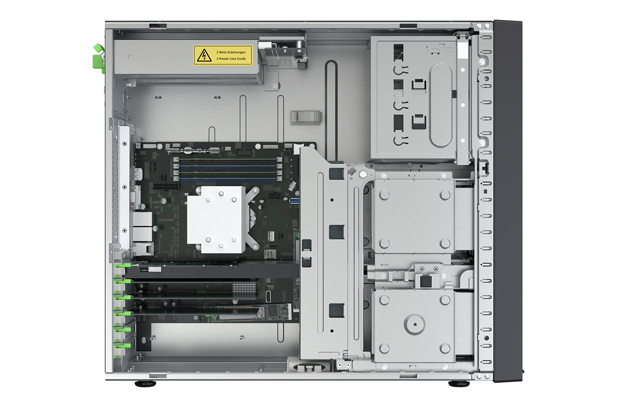 SERVIDOR FSC PRIMERGY TX1330 M5 Xeon E-2336 6C/12T 2.90GHz, 16Gb, 8X 2.5" HD, 2x1Gbit, 1YrOS