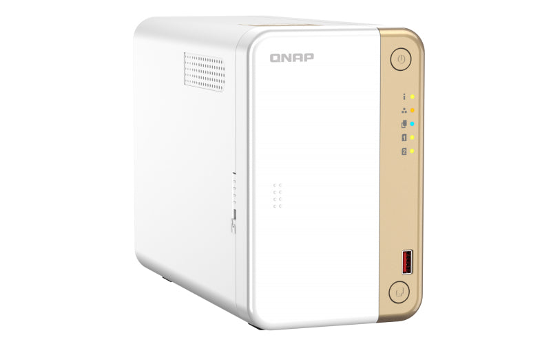 NAS QNAP 2-Bay Celeron N4505 2C/2T,4GB/1x2.5GbE/USB/Tower