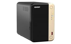 NAS QNAP 2-Bay Celeron N5105/N5095 4C/4T,8GB/2x2.5GbE/USB/Tower