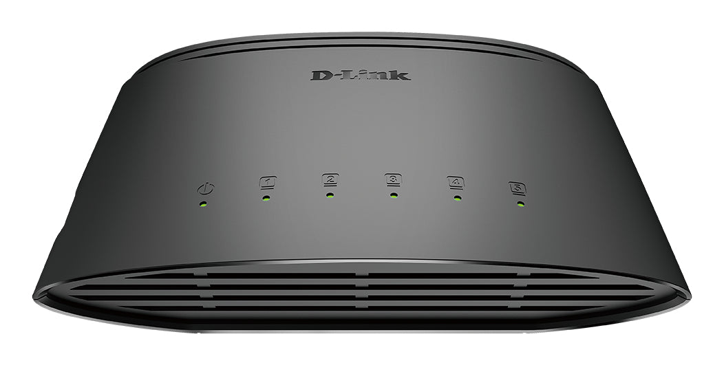 INTERRUPTOR D-LINK 5x10/100/1000 (DÚPLEX MEDIO Y COMPLETO) DE ESCRITORIO