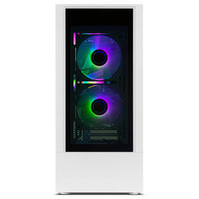 Caixa NOX Hummer NEMESIS White ARGB Tempered Glass ATX