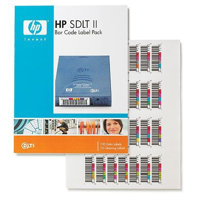 HPE SDLT II Bar Code Label Pack - Barcode Labels - for StorageWorks SDLT 600