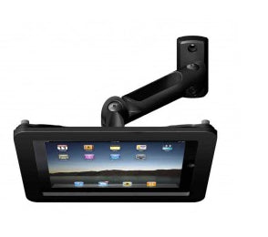 Compulocks Executive Swing Arm iPad 9.7" Wall Mount Black - Cobertura - Antirroubo - para tablet - preto - montável em parede, sob o armário - para Apple iPad (3ª geração), iPad 2, iPad Air, iPad Air 2, iPad with Retina display