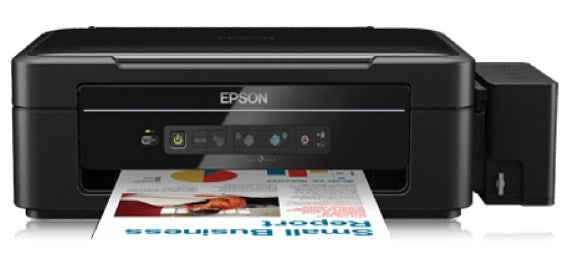 Epson L355 - Multifunction printer - color - inkjet - 216 x 297 mm (original) - A4/Legal (media) - up to 9 ppm (print) - 100 sheets - USB 2.0, Wi-Fi(n)