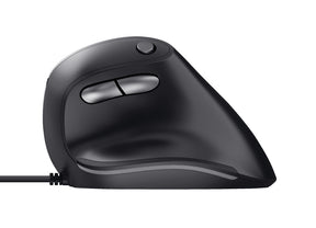 TRUST Bayo Ergonomic Wired Mouse Black - 24635 (24635)