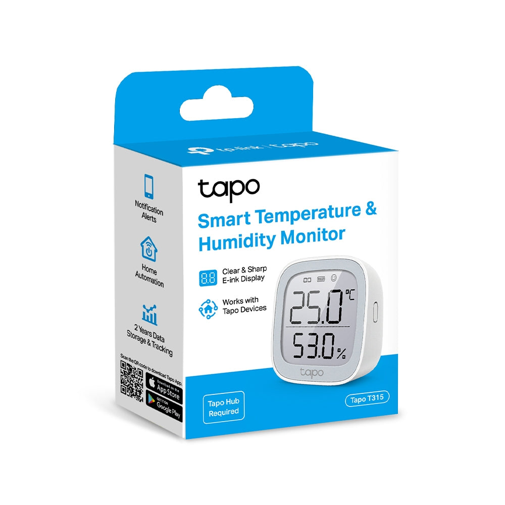 TP-LINK Smart Temperature and Humidity Sensor - TAPOT315 (TapoT315)