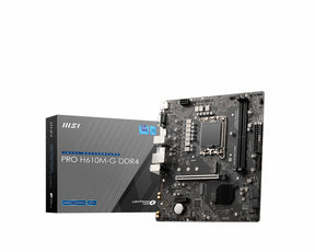 MB MSI PRO H610M-G DDR4 SKT 1700 2xDDR4 VGA/HDMI/DP mATX (911-7D46-063)