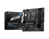 MB MSI PRO B760M-P DDR4 SKT 1700 4xDDR4 VGA/HDMI/DP mATX (911-7E02-006)