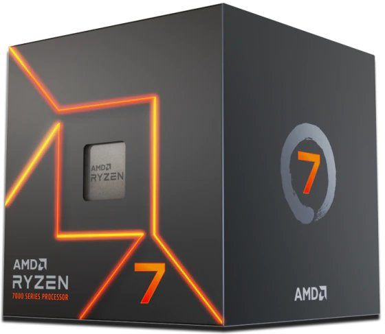 AMD Ryzen 7 7700 8 Cores 3.8GHz 8/32Mb AM5 Processor with Radeon Graphics (100-100000592BOX)