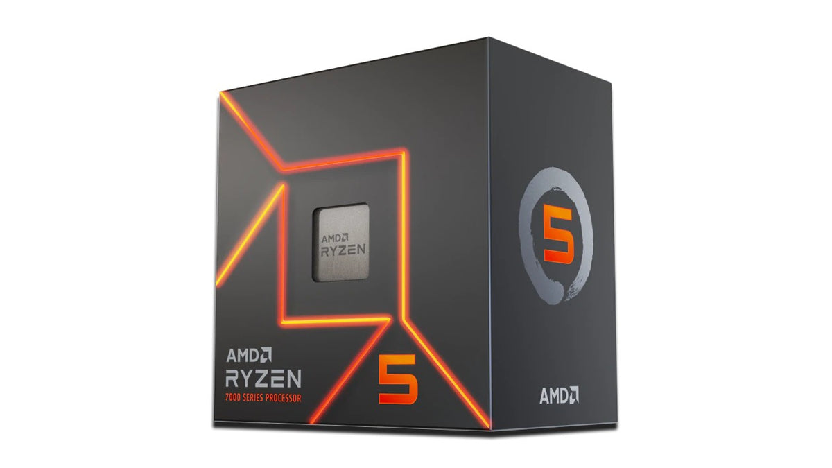 Procesador AMD Ryzen 5 7600 6 núcleos 4.0GHz 6/32Mb AM5 con gráficos Radeon (100-100001015BOX)