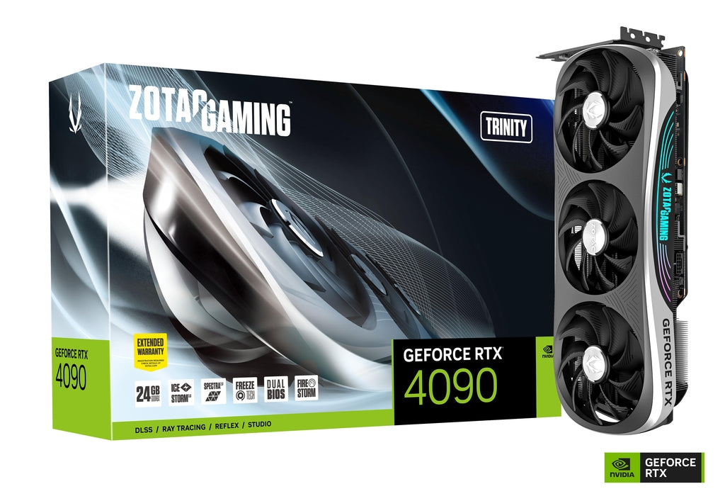 VGA ZOTAC GAMING RTX4090 TRINITY OC 24GB GDDR6X HDMI/3DP