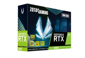 VGA ZOTAC GAMING RTX3060 TWIN EDGE 8GB GDDR6 HDMI/3DP