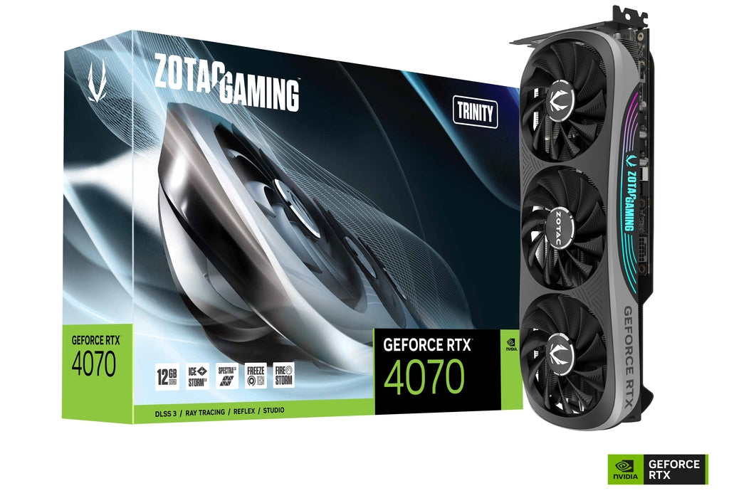 VGA ZOTAC GAMING RTX4070 TRINITY 12GB GDDR6X HDMI/3DP