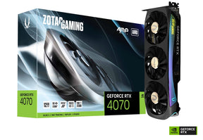 VGA ZOTAC GAMING RTX4070 AMP AIRO 12GB GDDR6X HDMI/3DP