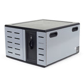 Ergotron Zip12 - Enclosure unit - for 12 tablets / laptops - charging - steel - black, silver - screen size: up to 14"