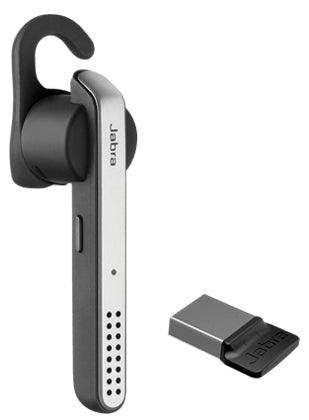 Jabra STEALTH UC - Headphones - in-ear - over-ear mount - bluetooth - wireless - NFC - active noise canceling