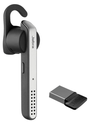 Jabra STEALTH UC (MS) - Auriculares - In-Ear - Montaje sobre la oreja - Bluetooth - Inalámbrico - NFC - Cancelación de ruido activa - Certificado para Skype Empresarial