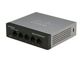 Cisco Small Business SF110D-05 - Switch - no management - 5 x 10/100 - desktop, wall mountable - DC power