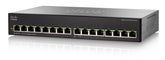 Cisco Small Business SG110-16 - Switch - no management - 16 x 10/100/1000 - rail mountable