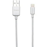 Targus - Lightning Cable - Lightning Male to USB Male - 1 m - White - for Apple iPad/iPhone/iPod (Lightning)