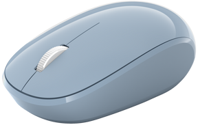 Microsoft Bluetooth Mouse - Rato - óptico - 3 botões - sem fios - Bluetooth 5.0 LE - azul pastel