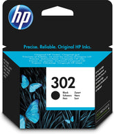 HP 302 - 3.5 ml - black - original - ink cartridge - for Deskjet 11XX, 21XX, 36XX, Envy 451X, 452X, Officejet 38XX, 46XX, 52XX