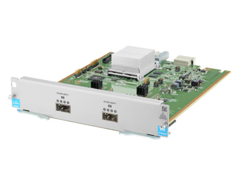 HPE - Expansion Module - 40 Gigabit QSFP+ x 2 - for HPE Aruba 5406R, 5406R 16, 5406R 44, 5406R 8-port, 5406R zl2, 5412R, 5412R 92, 5412R zl2