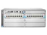 HPE Aruba 5406R 16-port SFP+ (No PSU) v3 zl2 - Interruptor - Administrado - 16 x 1 Gigabit / 10 Gigabit SFP+ - montável em trilho