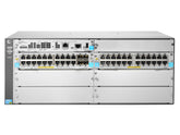 HPE Aruba 5406R 44GT PoE+ / 4SFP+ (On PSU) v3 zl2 - Switch - Administered - 44 x 10/100/1000 (PoE+) + 4 x 1 Gigabit / 10 Gigabit SFP+ - Rail mountable - PoE+